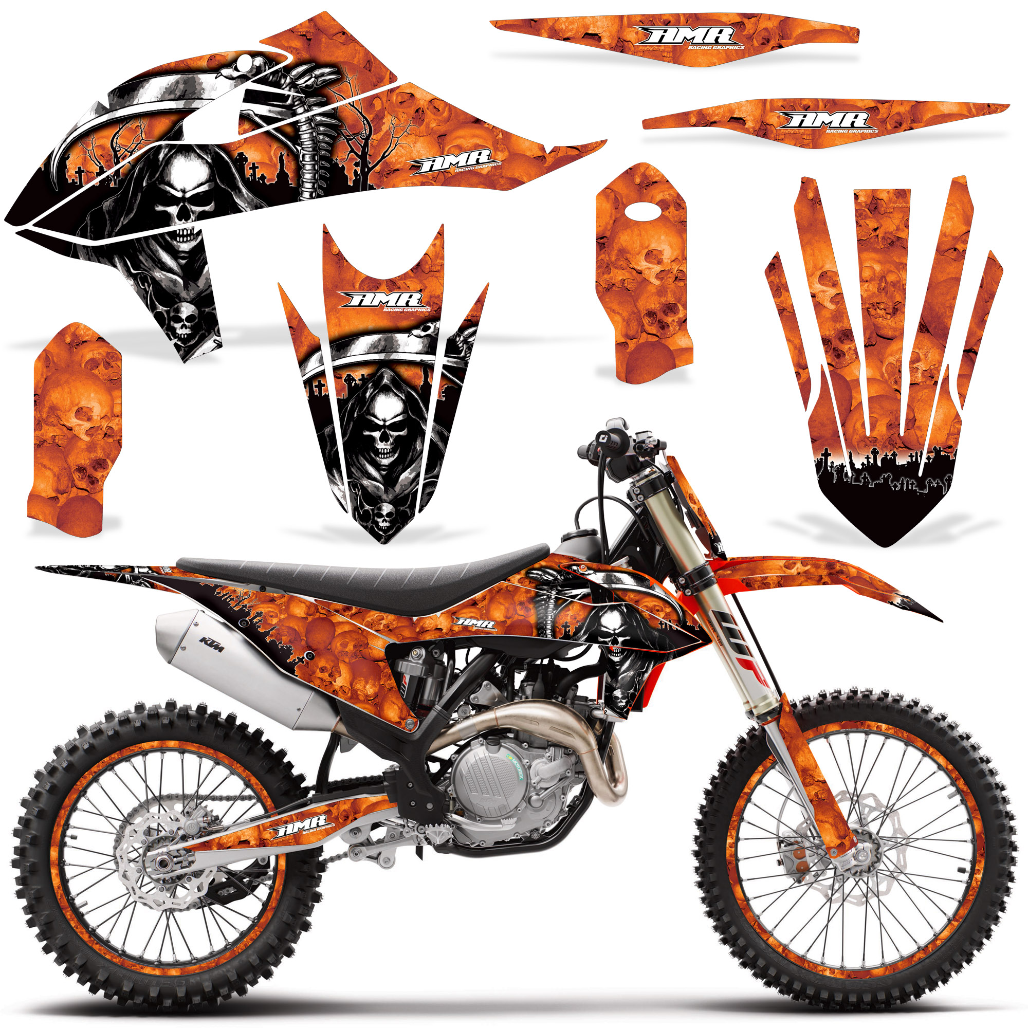 2019 2022 KTM SX SXF Graphic Kit Over 45 Designs To Choose From