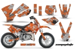 KTM SX50 Adventurer,Jr,Sr Motocross Graphic Kit 2002-2008