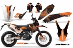 KTM Adventurer 690 Supermoto/Enduro Bike Graphic Decal Kit - 2008-2015