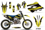 AMR Racing Dirt Bike Graphics For Husaberg (2013-2014) and Husqvarna (2014-2016) TC/FC 250-300 Graphics Kit 