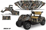 EZ Go RXV Golf Cart Decal Graphics Kit Sticker Wrap 2015-2022