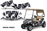 EZGO TXT Golf Cart Graphic Kit EZGO Wrap 2014-2020