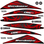 2006-2007 Yamaha GP 1300R Wave Runner OEM Jet Ski Graphic Kit 