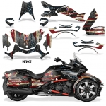 Can Am F3-T Spyder Graphic Kit