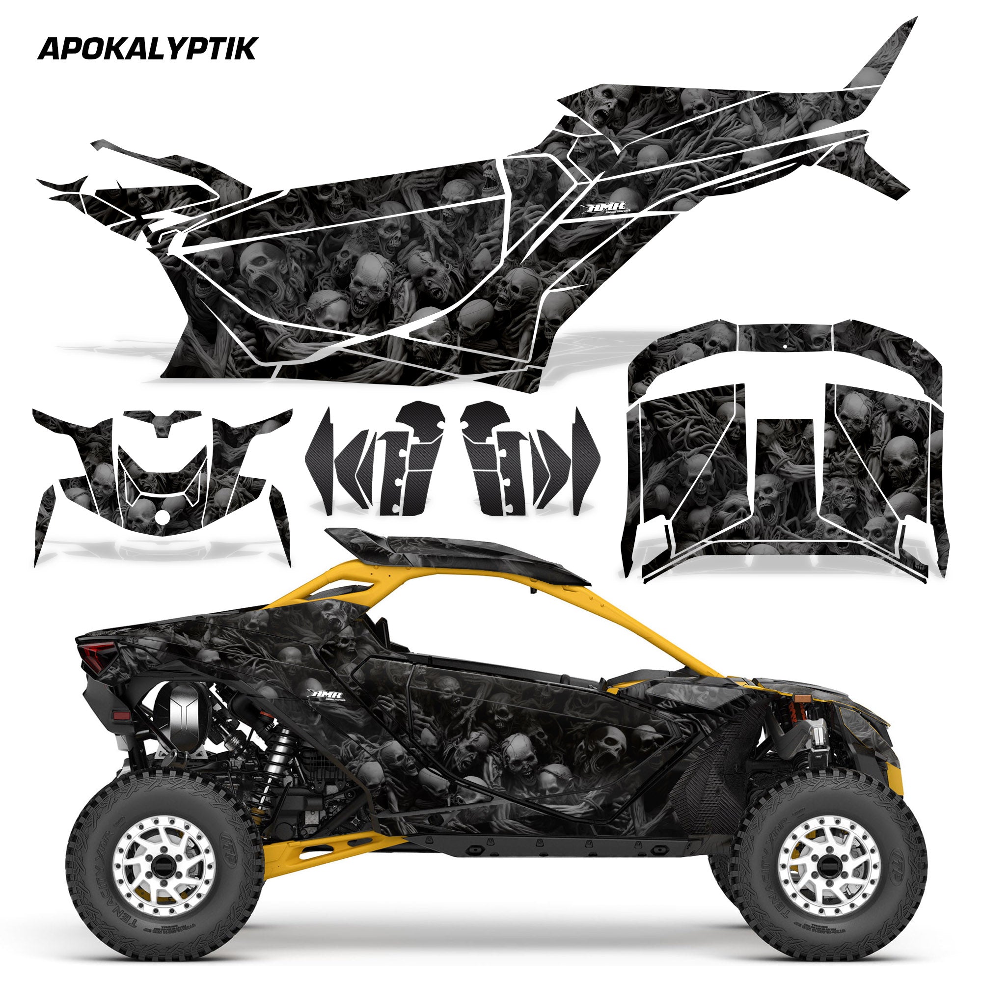 Can-Am Maverick R 2DR 2024-25 UTV Graphic Kit