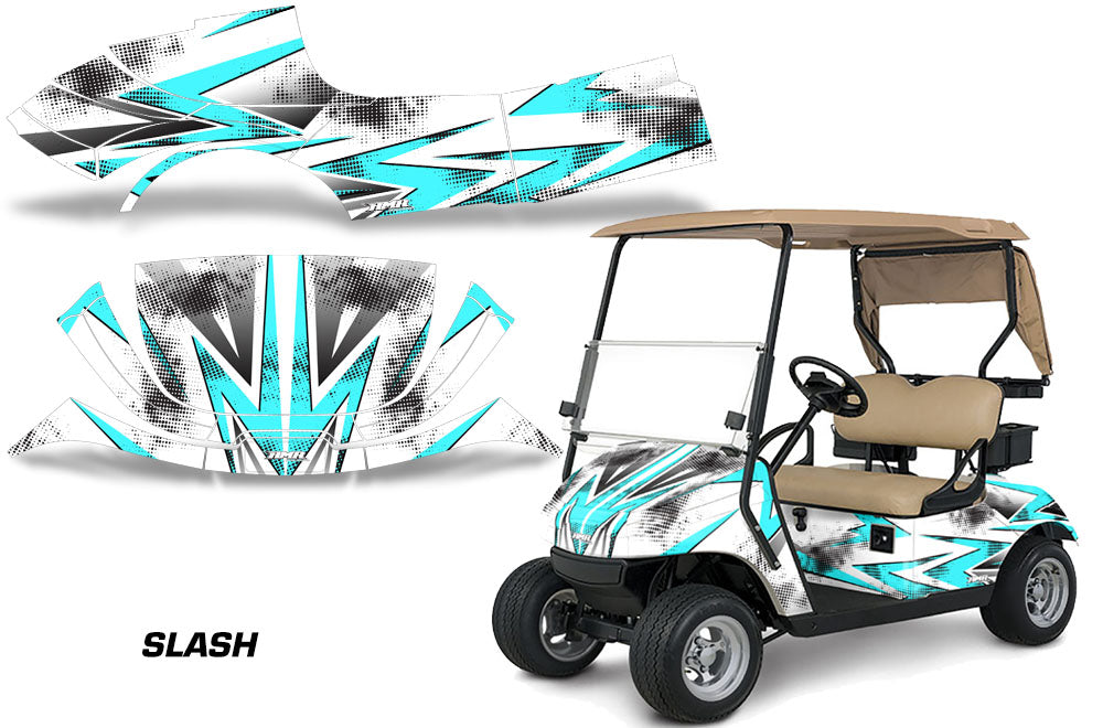 Custom EZGO Golf Cart Graphics. Wrap kits in over 40 designs available ...