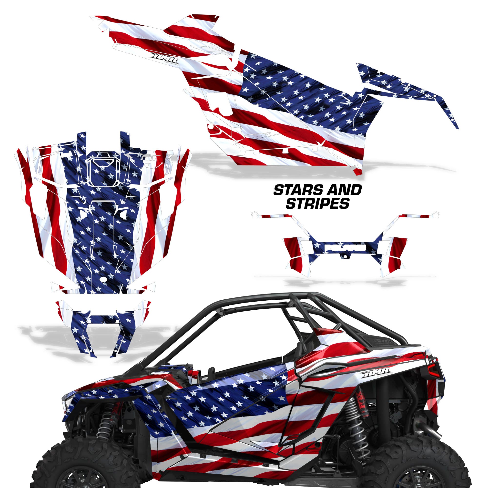2020-2024 Polaris RZR Pro XP 2DR UTV Graphics Kit