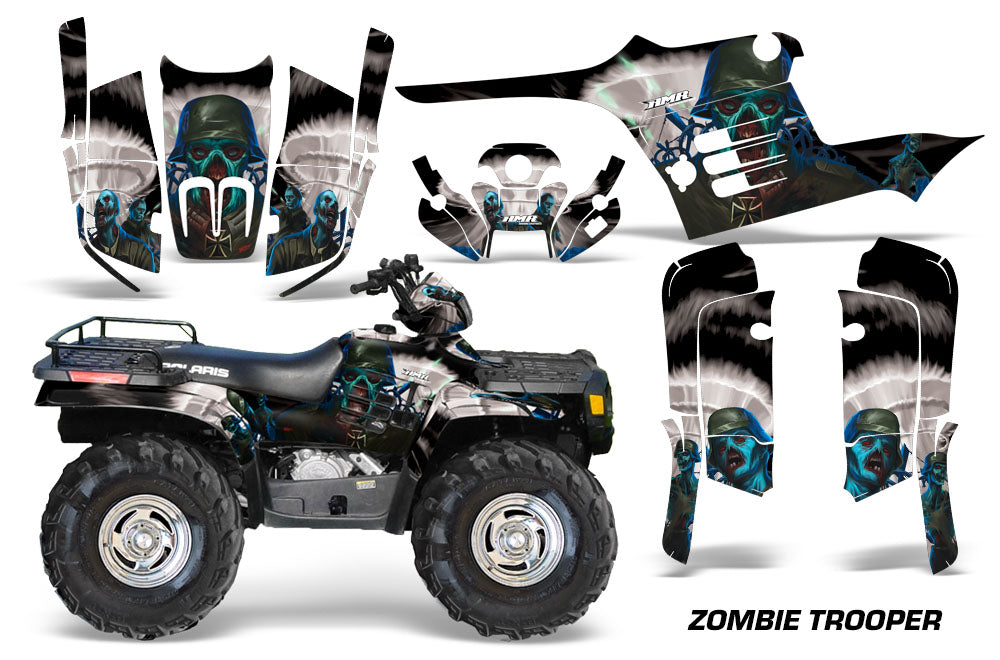 Full Graphic Kit For Polaris Predator 500 ATV – 2003-2007, Wrap Decal Set By Wd – Made In USA