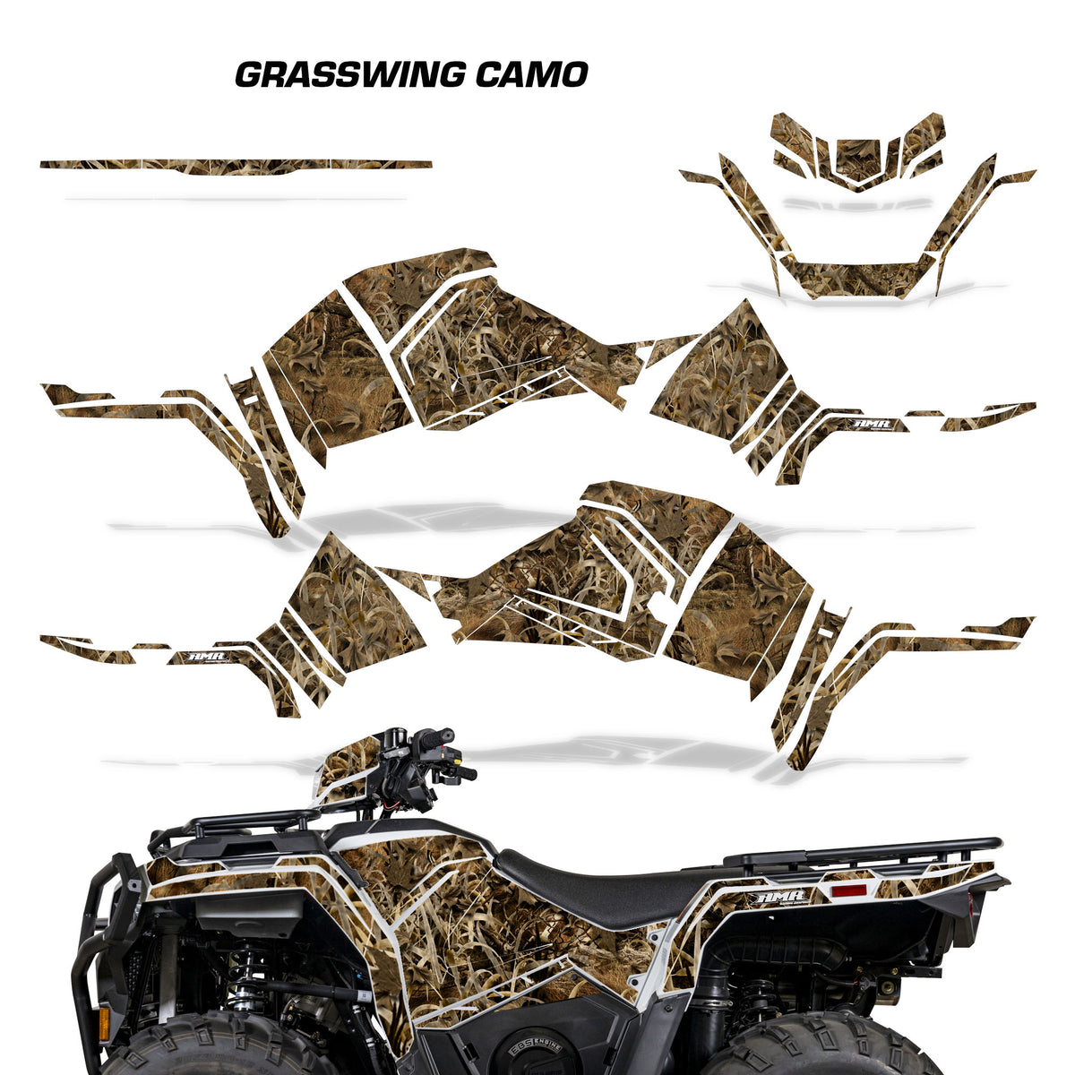Polaris Sportsman 570 ATV Quad Graphic Kit - 2022-2025