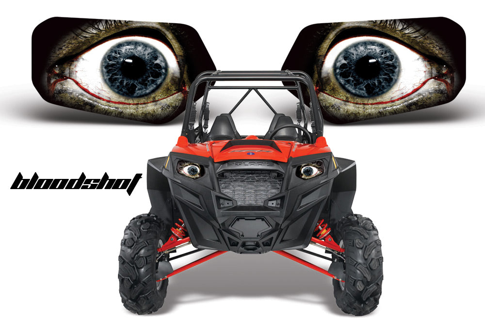 Head Light Eye Graphics for Polaris RZR 170/570/800/900 2008-2014, 7 Designs to Choose!