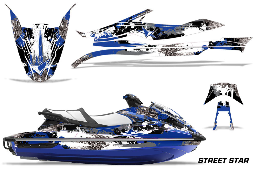 Yamaha WaveRunner GP 1800 Jet Ski Graphic Wrap Kit 2017-2020