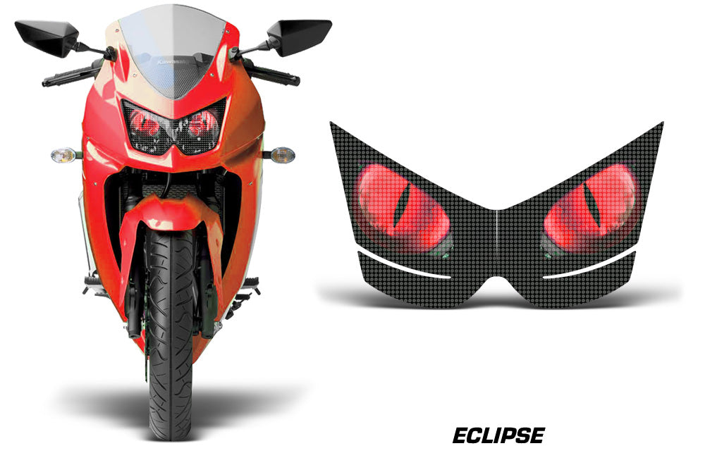 Head Light Eye Graphics for 2008-2012  Kawasaki Ninja 250R, Many Designs to Choose from!