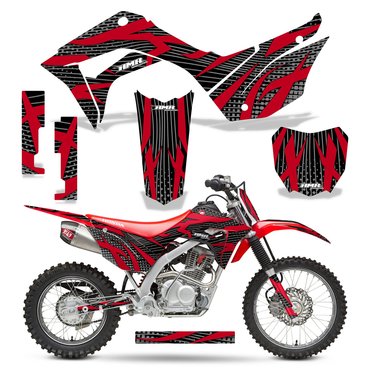 Honda CRF125F Graphic Kit | Stickers and Decals | Honda CRF 125F ...
