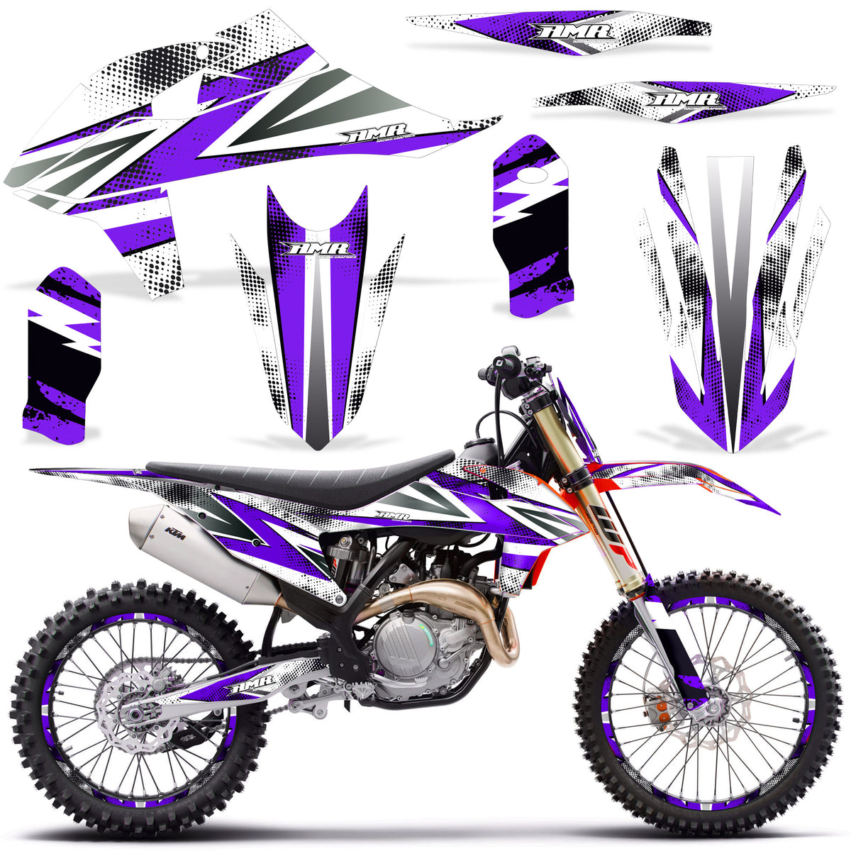 Decal Kit Dirt Bike Graphic Kits – AMR Racing