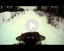 Rippin through trails - MXZ REV 600 carb (500ss) Sno-stuff stinger